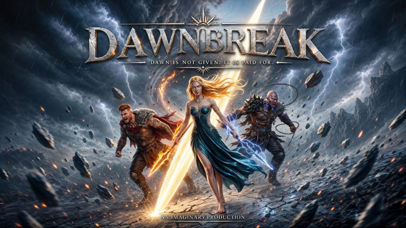 Key art for Dawnbreak, an Imaginary production